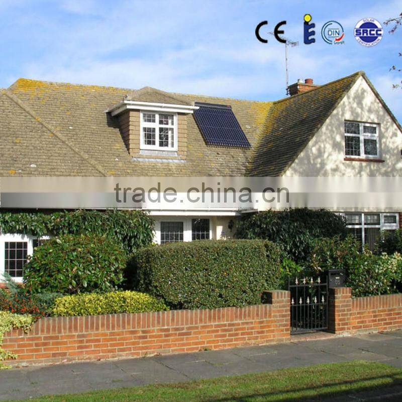 homemade flat plate solar heating system with perfect quality