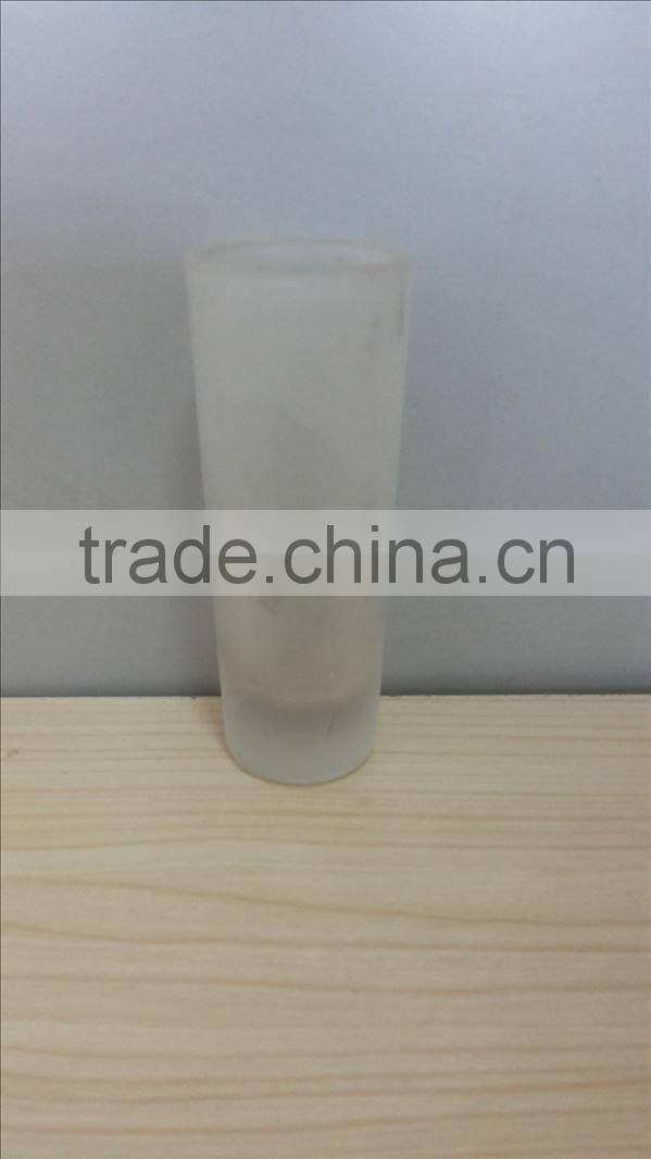 LongRun alibaba whole sale tall round frosted white wine glass
