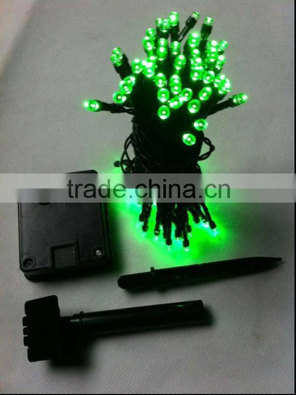 10 meter solar led string light for Christmas Decoration