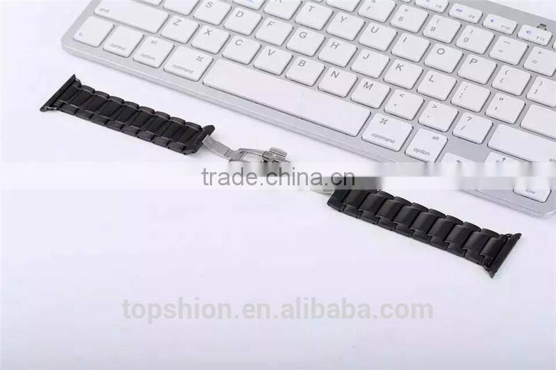 Deluxe Style For Apple Watch iWatch Stainless Steel Metal Strap, China Supplier