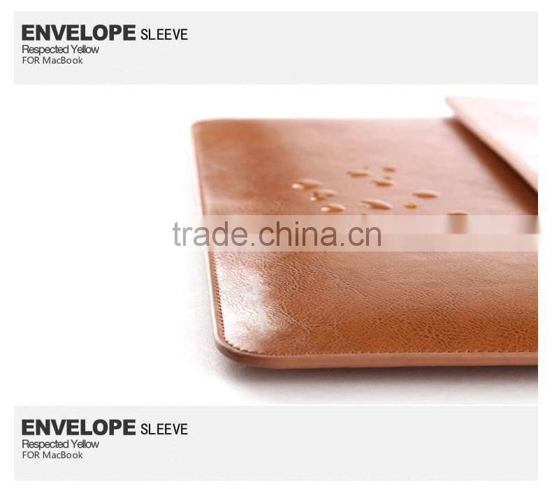 Factory supply premium color leather case for Mircrosoft surface pro 4