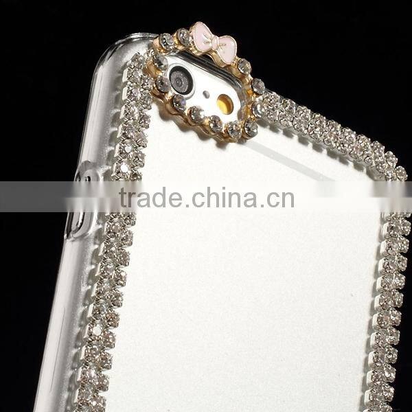 shinning style cool item pc diamond case for apple iphone 6 4.7 bulk cheap