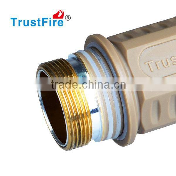 Best quality product Nylon diving torch underwater 100 meters TrustFire DF001 led diving flashlight with CE,FCC certification