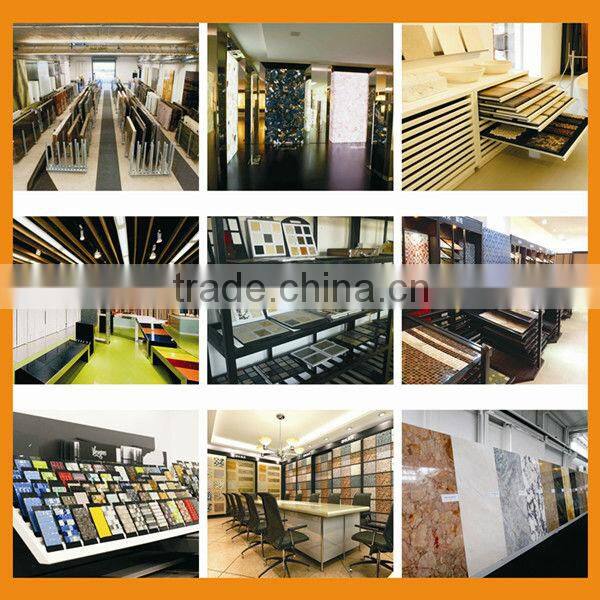 WF030 Wood Tile Display Shelf / page turning type rack