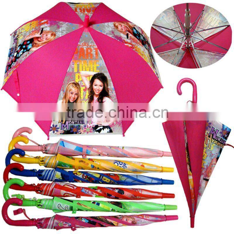 transparent PVC umbrella,lovely umbrella,cartoon umbrella