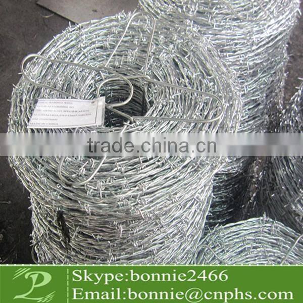 Barbed Wire 12 1/2 Gauge-4pt 1320 ft Coil(factory &trader)