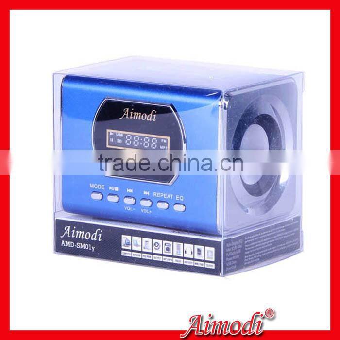 cheap price stereo digital speaker With LED digital display