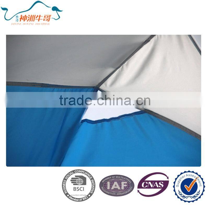 Fibergalss Manual Open Sun Protect Outdoor Beach Tent