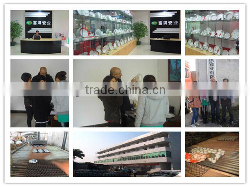 Ceramic dinnerware with simple design for Hotel porcelain dinnerware item square porcelain crockery dinner sets