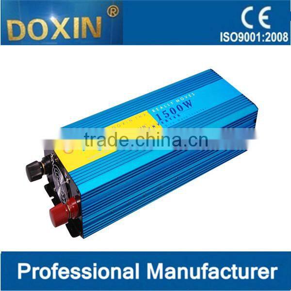 Pure sine wave 12v 220v 1500w power inverter
