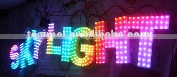 Flashing billboard led light bar Multi color scaning led light Straw Hat