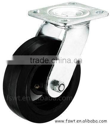 All Size Cheap Black Rubber Swivel Industrail Caster