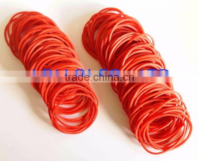 100% Natural Red Elastic Rubber Band high quality for Vegetable