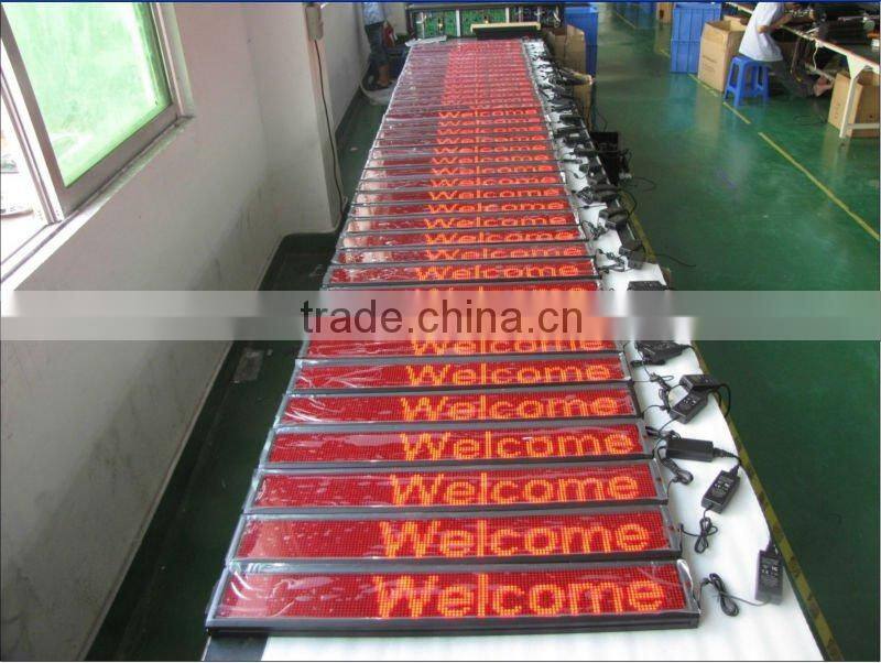 Blue programme led sign display ,led message display board,advertising led display,led signs for advertising