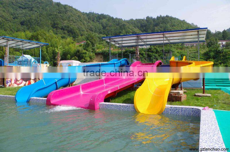 Trumpet water rides fiberglass