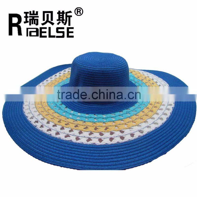 wholesale hat fashion bow lady hat paper straw hat