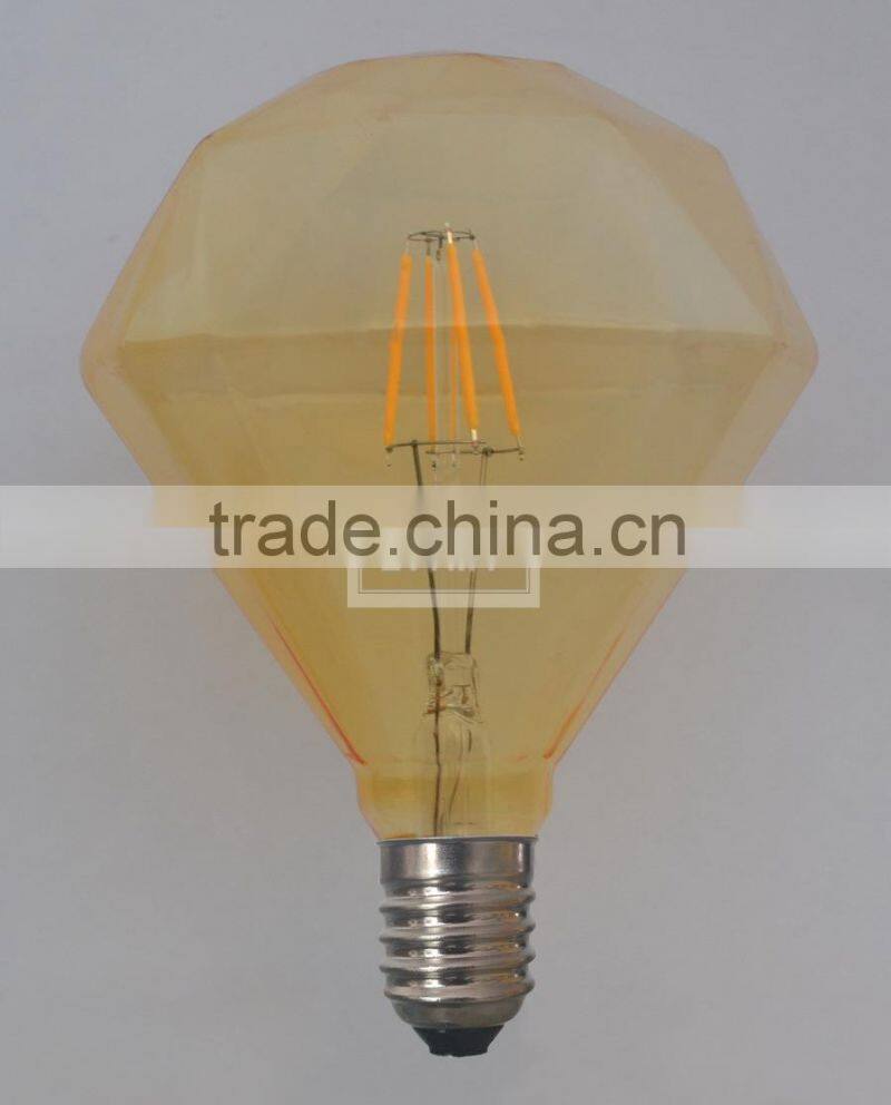 Scandinavianlamp's LED Vintage Edison Bulb LED Filament Bulb Diamond Shade LED Bulb