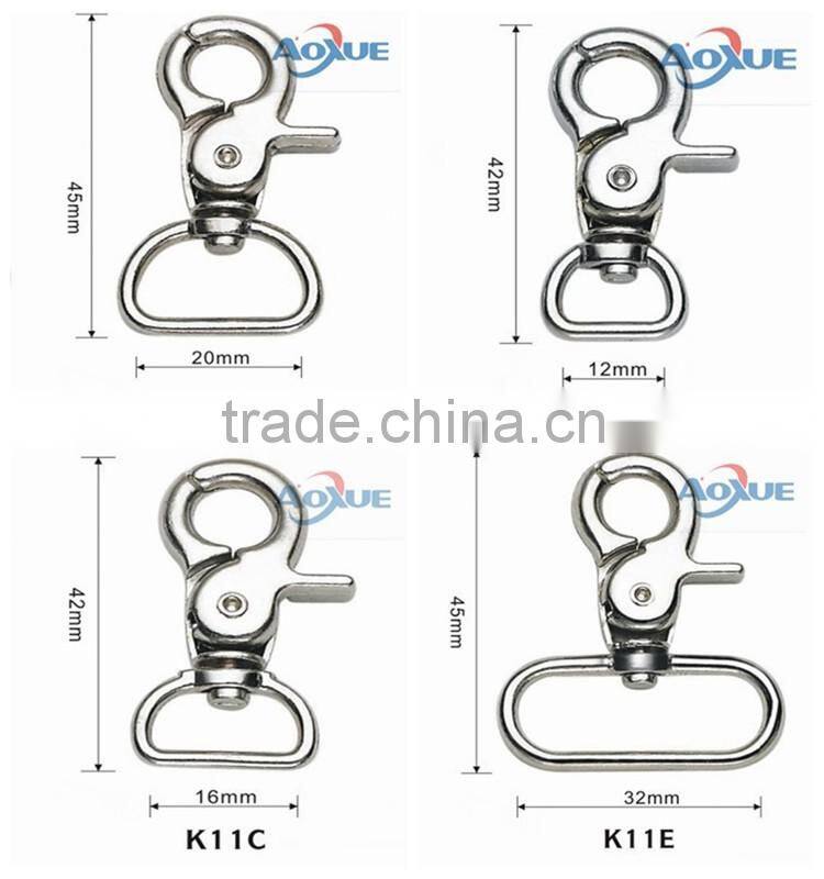 Fashion High Quality Metal Dog Collar Hardware Snap Hook