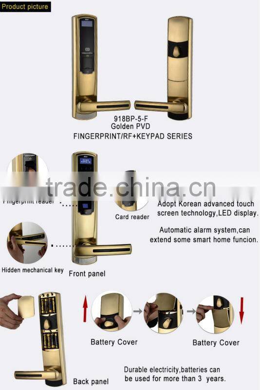 fingerprint biometric code lock