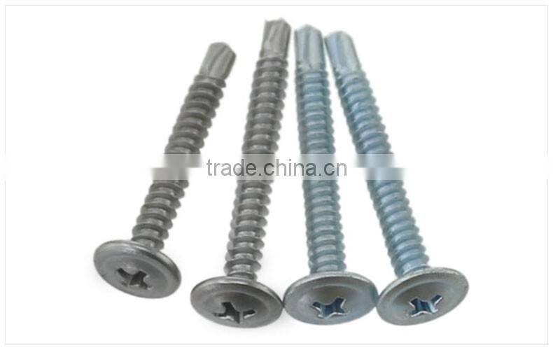 washer head seld drilling screw/stainless steel washer head self drilling screw