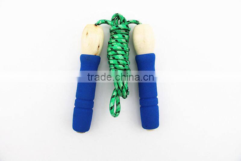 Cheap Sponge Handle Cotton Skipping Rope