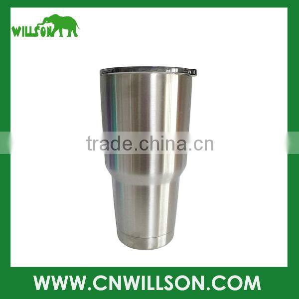 20oz 30oz Stainless Steel Tumbler Insulated Beer Mug with Stainless Steel Straw