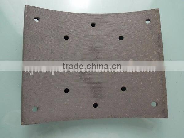 Brake Pad Manufacturers 3554-00082 Bus Friction Lining for Yutong Bus