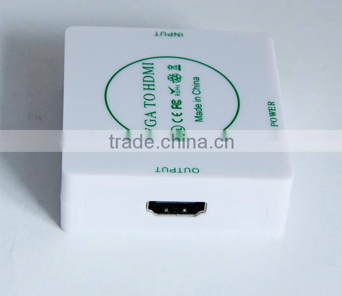 1080P Audio synchronization with Video Converter Box VGA TO HDMI Converter