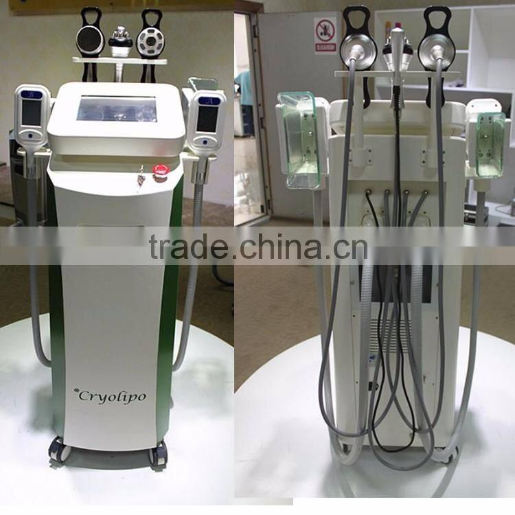 NEW professtional cavitation vacuum rf fat freezing cryolipolysis beauty equipment cool shaping slimming machine