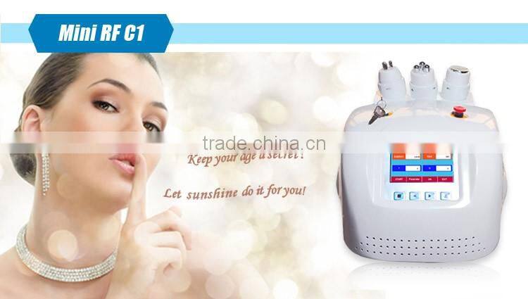 new personal use mini face body mini rf machine for skin tightening