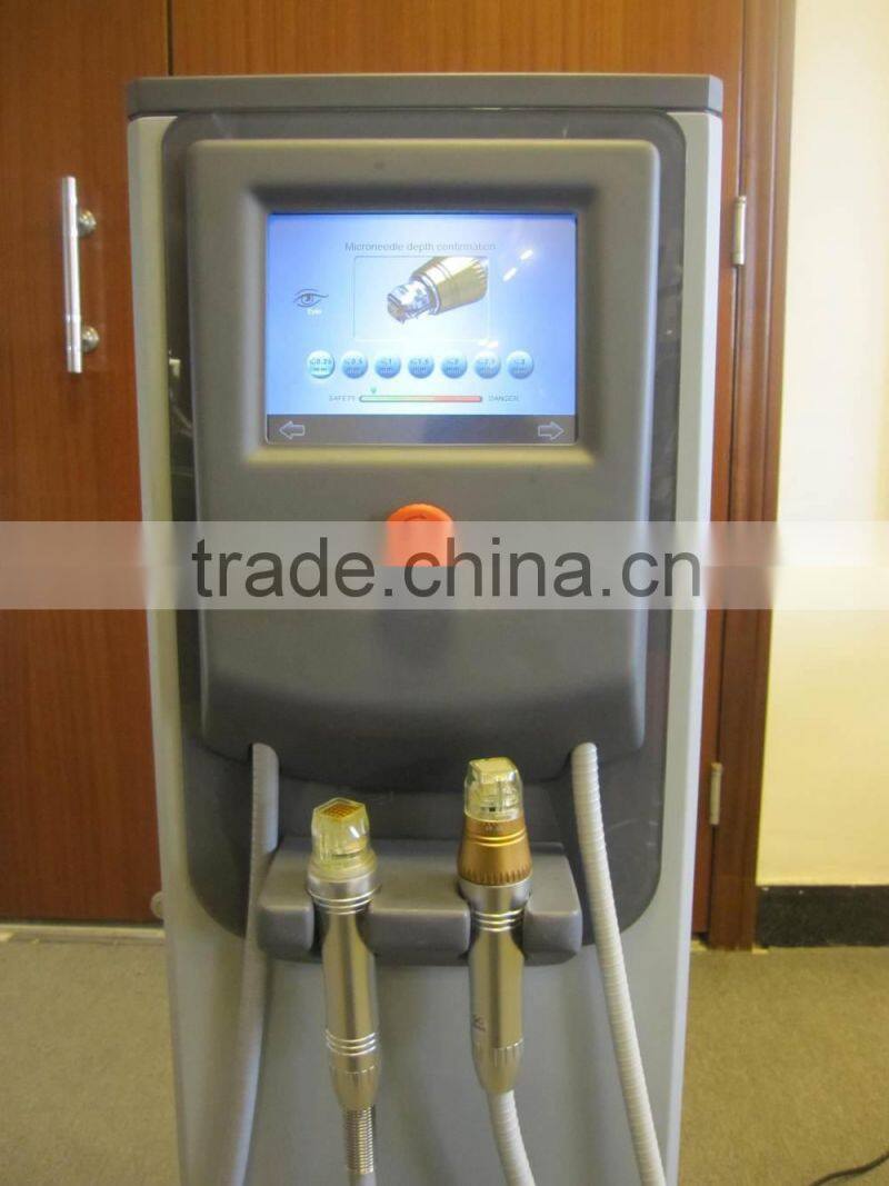 Mini handheld fractional rf machine