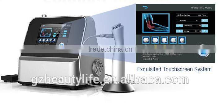 Wrist pain shockwave machine /shock wave therapy equipment waist pain