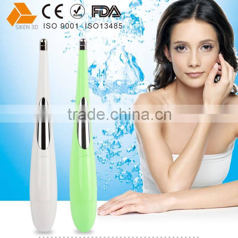 Handy Electric Magic Micro Eye Wrinkle Eraser Remover Pen Vibration Anti aging Skin Rejuvenation Device for Easy Use
