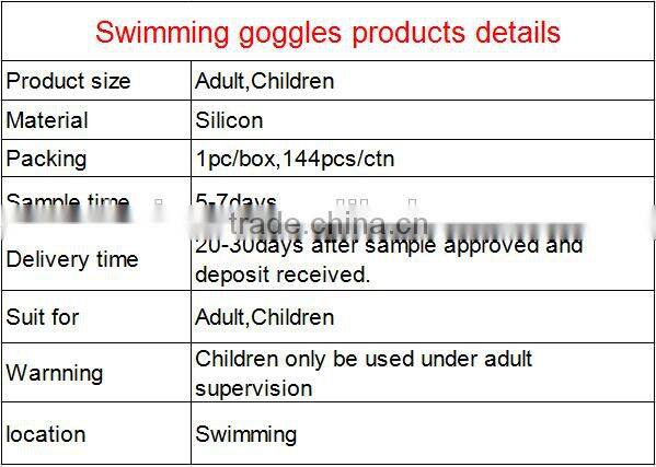 New Design AK1208 Anti Fog Advanced Adult Myopia Swim Goggles