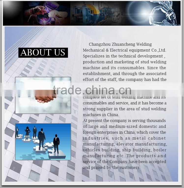 TS series internal thread arc welded stud ISO13918 for welding machine