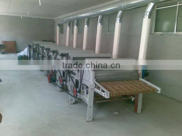 High Quality Waste Cloth Carding and Fluffy Machine for Sale
