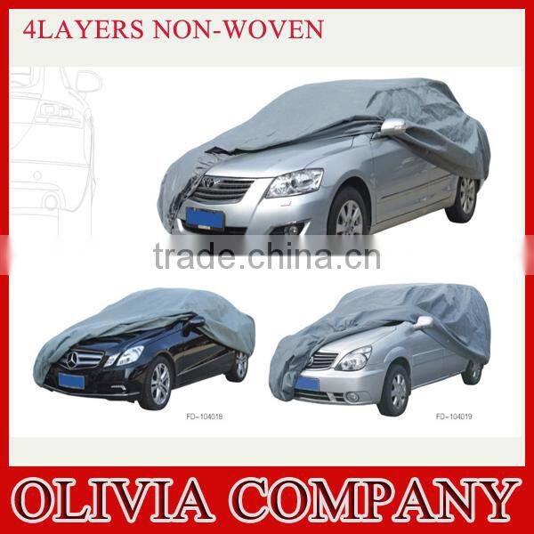 Cotton Fabric Waterproof UV protection Car Cover