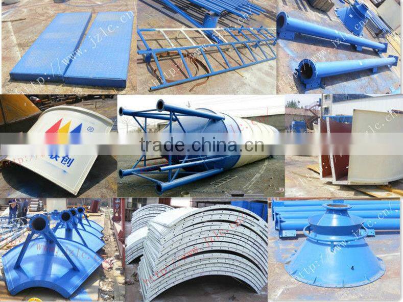 Lianchuang machinery (HLS90) concrete batch plant layout