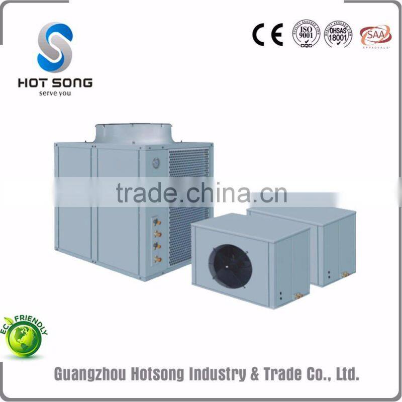 split high temperature air to air heat pump 28kw fruits or nuts or grains heating dryer machine