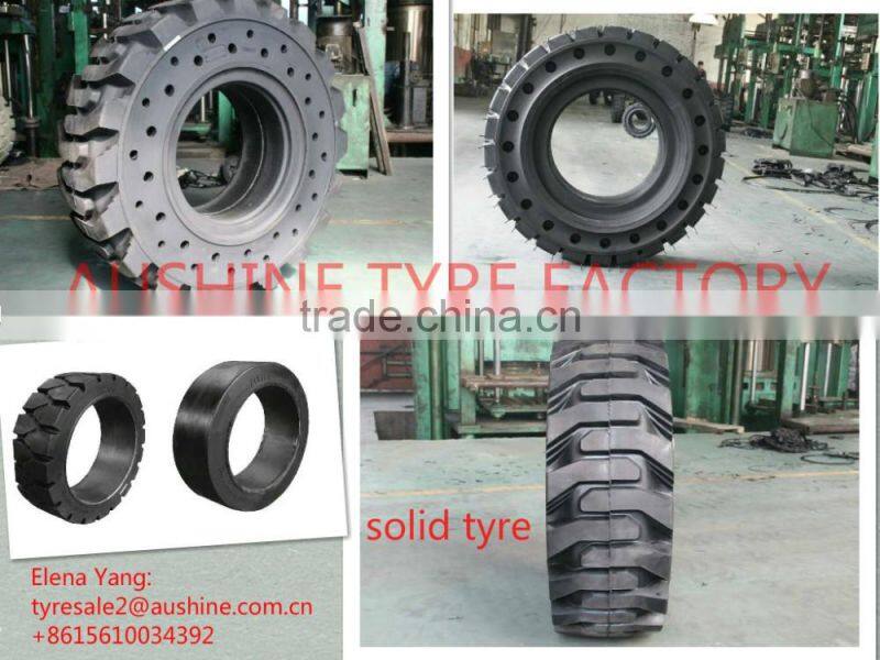China manufacturer wholesale forklift solid tyre/solid wheel tyre 8.25-16