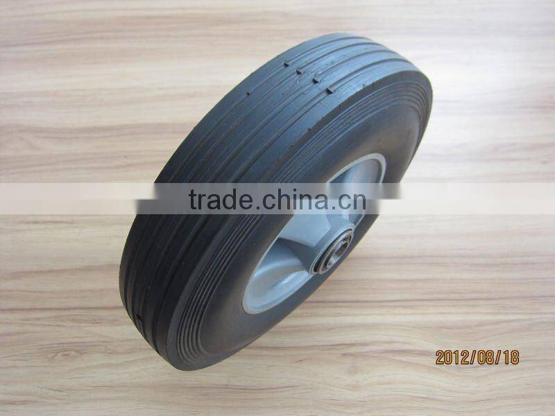 12 inch semi pneumatic rubber wheel in supplying