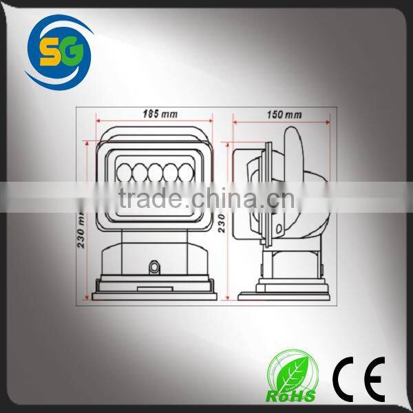 Factory price 12v Remote Control Led Boat Lights