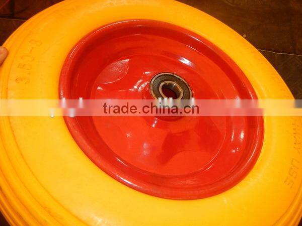 Good quality polyurethane foam tire/pu tyre3.50-8
