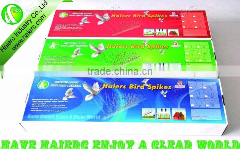 anti bird roosting spikes ss304 bird spikes on pc base metal anti bird spikes supplier