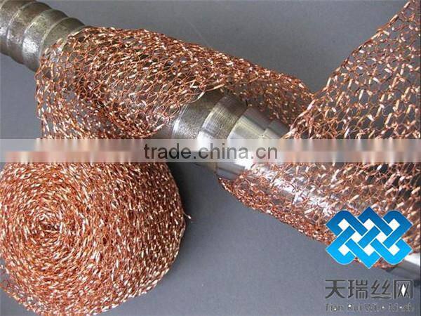 knitted high quality shade net/knitted wire mesh for exhaust systems