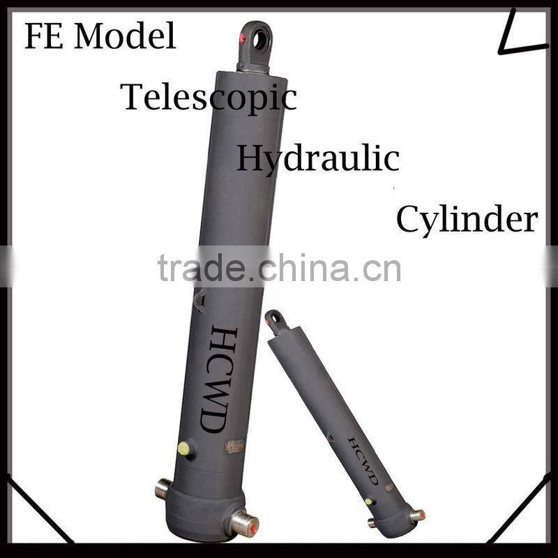 HYva Multi Stages Hydraulic Telescopic Cylinder for Trailer