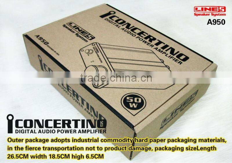digital audio power amplifier A950