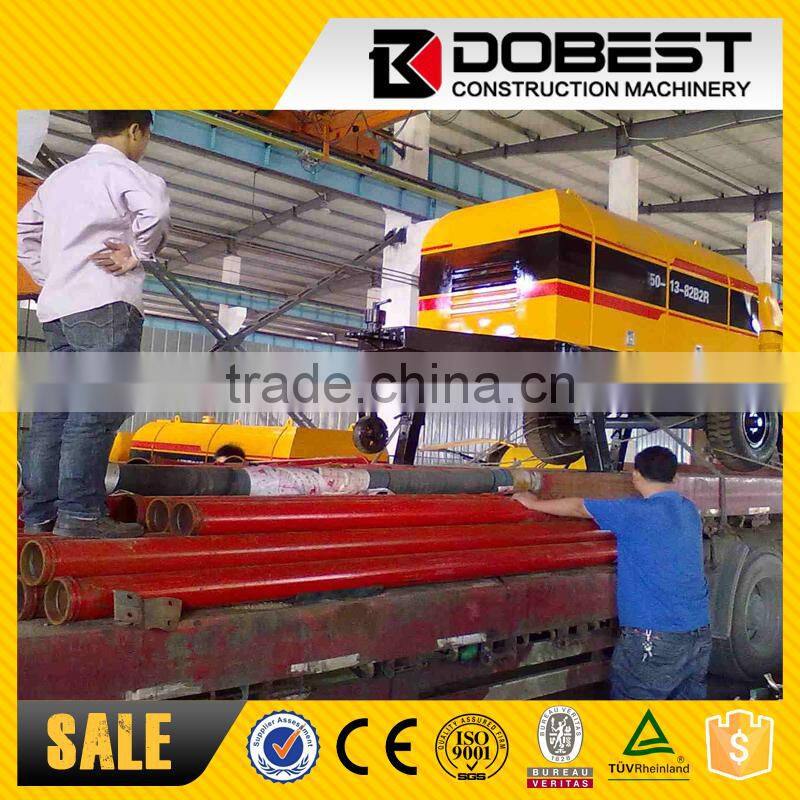 HBTS60B Trailer Mounted Concrete Pump 60m3/h