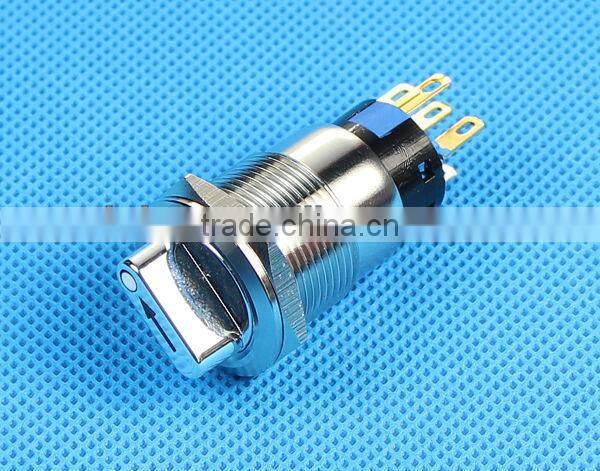 19mm push lock switch