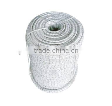 High strength double braied nylon pulling rope,polyethylene rope